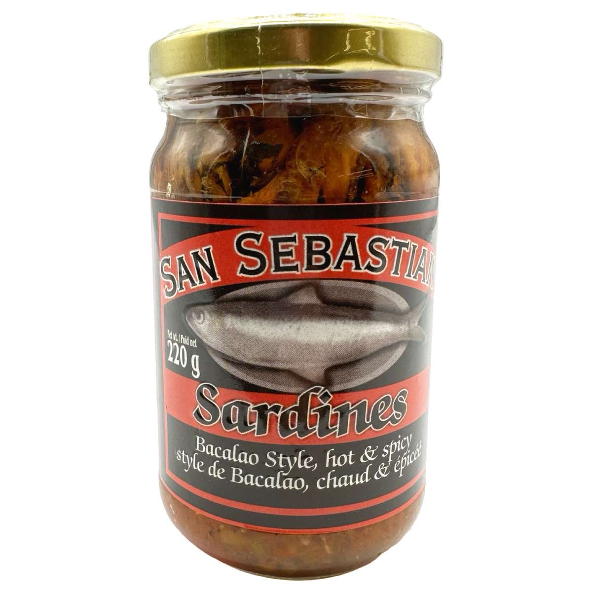San Sebastian – Sardinen – Spanische Sardinen Bacalao Style – Hot & scharf – 220 G
