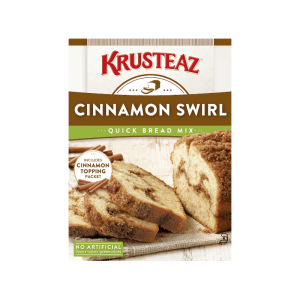 Krusteaz Zimt wirbeln schnell Brot Mischung