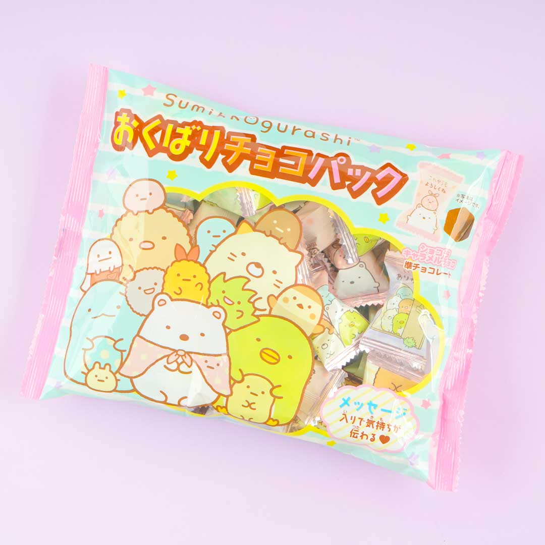 Sumikko Gurashi Okubari Schokoladenpackung