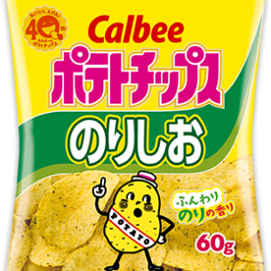Calbee “ Kartoffelchips, Algen (Nori) und Salzaroma, – 60g