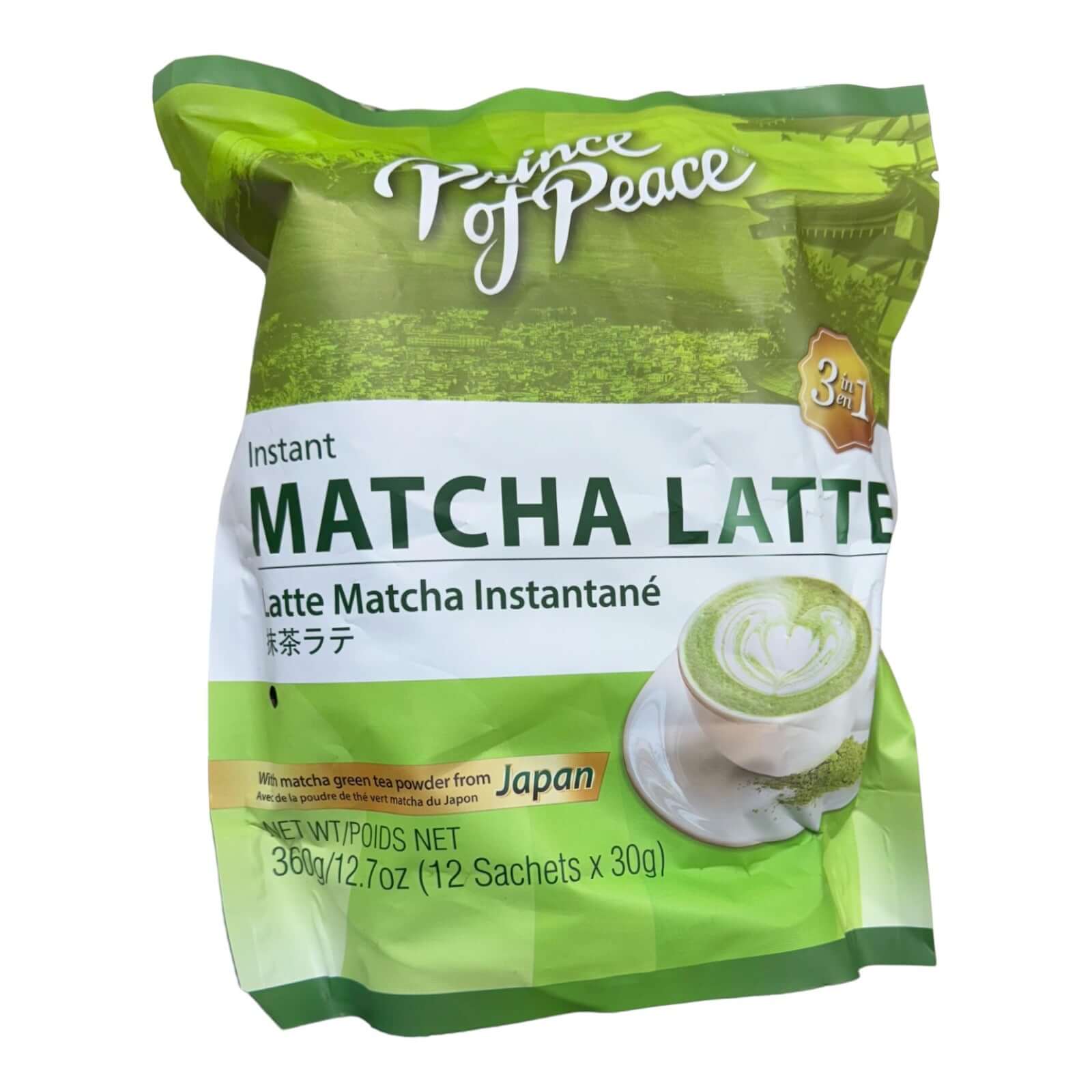 Prinz des Friedens Instant Macha Latte