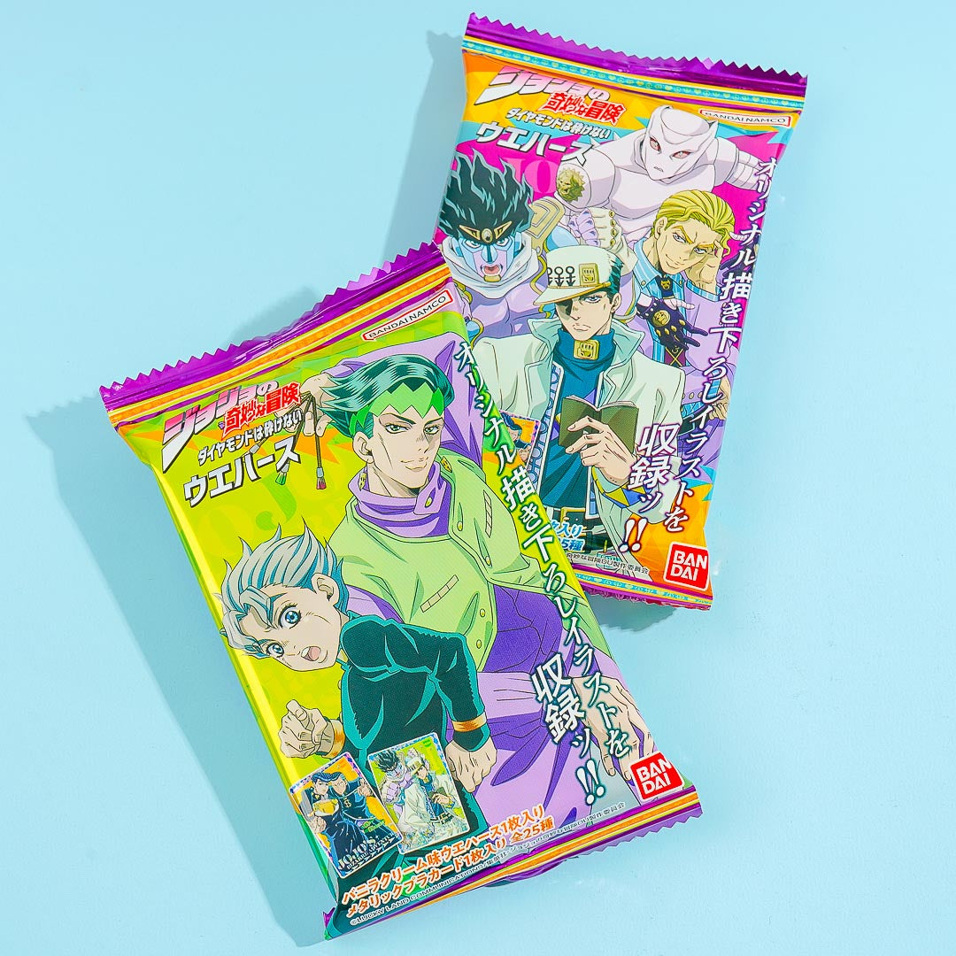 JoJo's Bizarre Abenteuer Waffel mit Karte