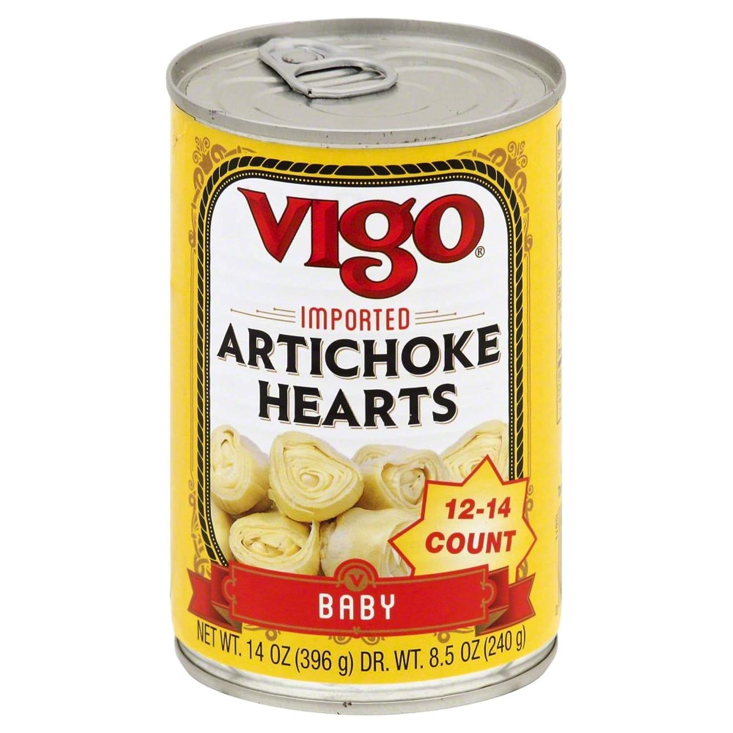 Vigo Artischocke Baby 14 Oz – Packung mit 12 Stück