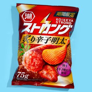 Koikeya Strong Kartoffelchips – geröstet würzig Mentaiko