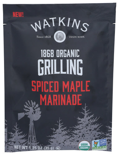 Watkins Marinade Gewürz Ahorn Bio 1.25 Oz – Packung mit 12