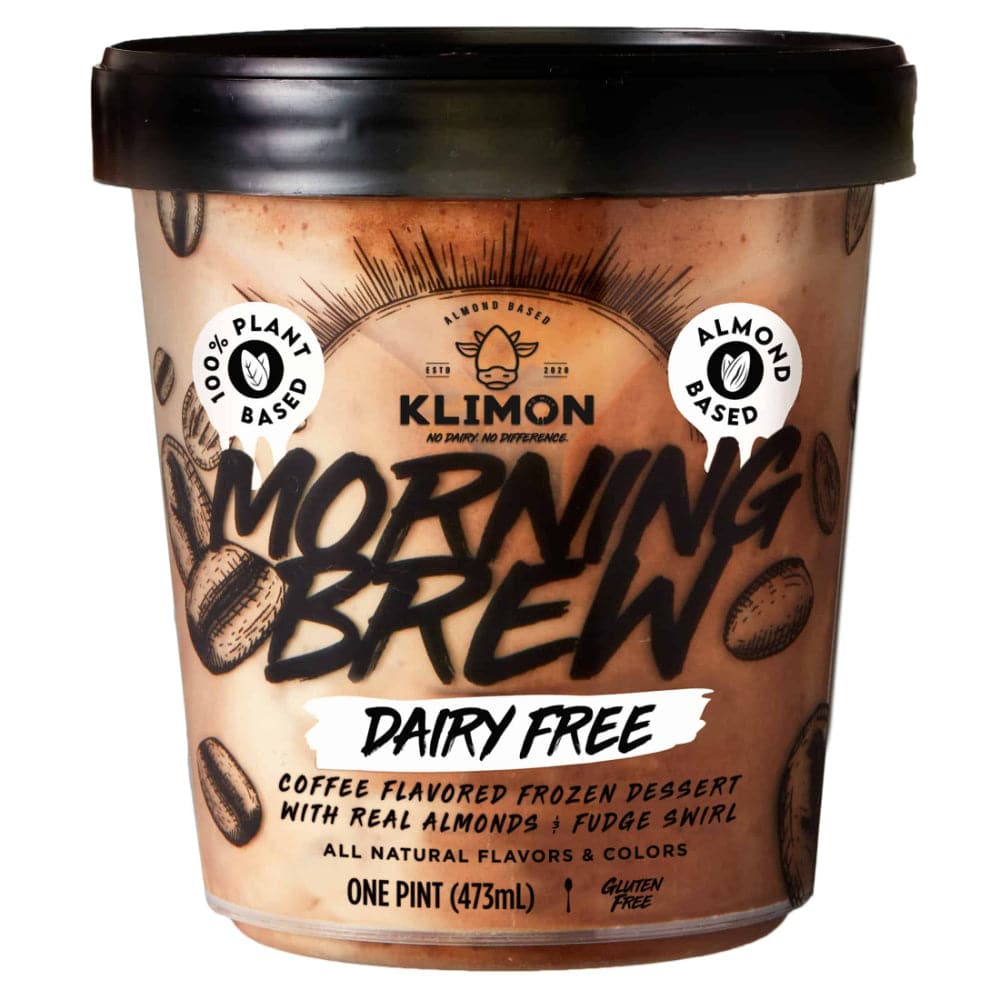 Klimon – milchfrei Ice Creme Morning Brew 1 Pt – (Packung mit 8)