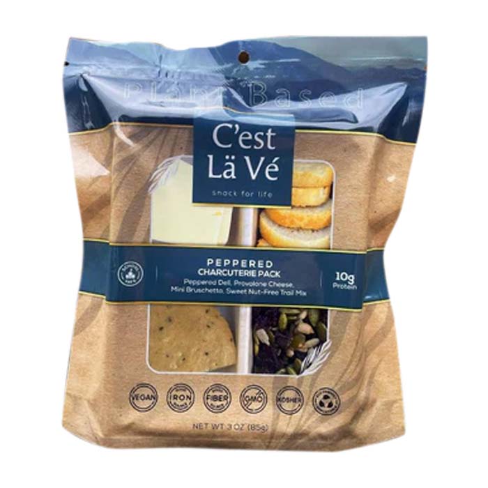 C'est Lä Vé – Pflanzenbasiertes Charcuterie-Paket, 3 Unzen – Mehrere Geschmacksrichtungen