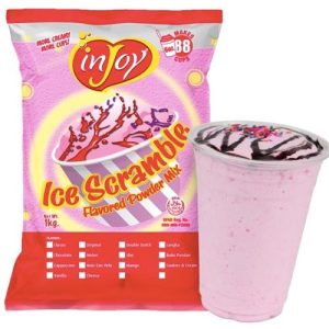 InJoy – Ice Scramble aromatisierte Pulvermischung – regelmäßig gewürzt – macht 88 Tassen – 1 kg