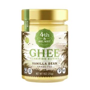 4th & Heart Ghee Clarified Butter-Vanillebohnen