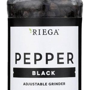 RIEGA Schwarzer Pfeffer einstellbare Schleifmaschine – frisch & vielseitig