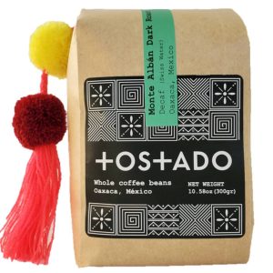 Tostado Monte Alban Kaffeebohnen (dunkel Roast), entkoffeiniert – 10 Beutel x 10,58 oz