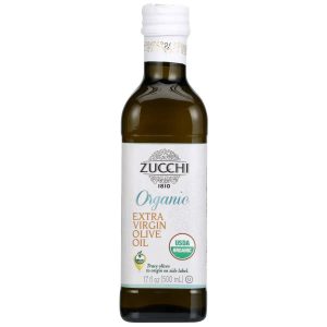 Zucchi – Bio Extra Natives Olivenöl, 17,6 Unze Flüssigkeit – Packung mit 6 Stück