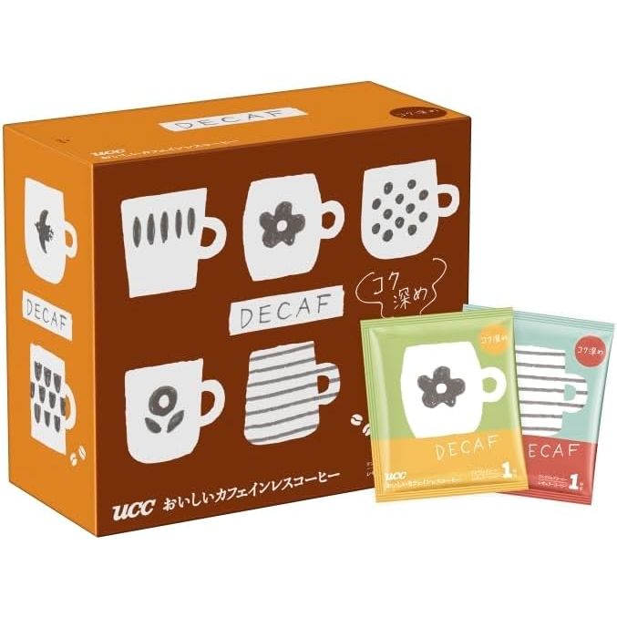 UCC Delicious Entkoffeinierter Kaffee Tropf Kaffee 50 Packung JAPAN – Tokyo Sakura Mall