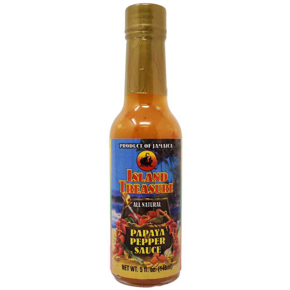 Insel Schatz Papaya Pfeffer Sauce-5 Oz