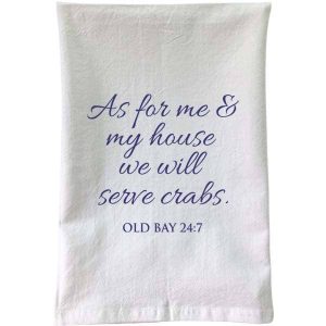 Old Bay 24:7 Mehlsack Handtuch – B McVan Designs