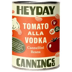 Heyday Canning Co – Cannellini Bohnen Tomate Alla Wodka, Packung mit – 15oz