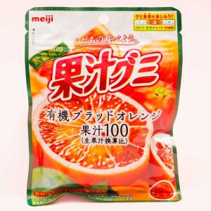Meiji Fruit Saft-Gummi – organisches Blut orange