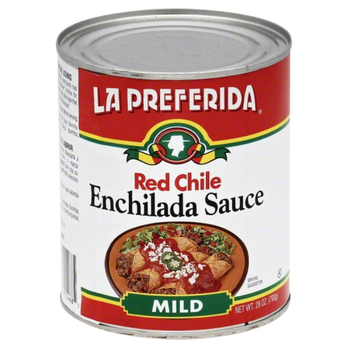 La Preferida Milde Enchilada Sauce, 28 Oz – Packung mit 12 Stück
