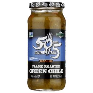 505 Southwestern – Salsa geröstet Grün Chile, 16 Oz – 12er Packung