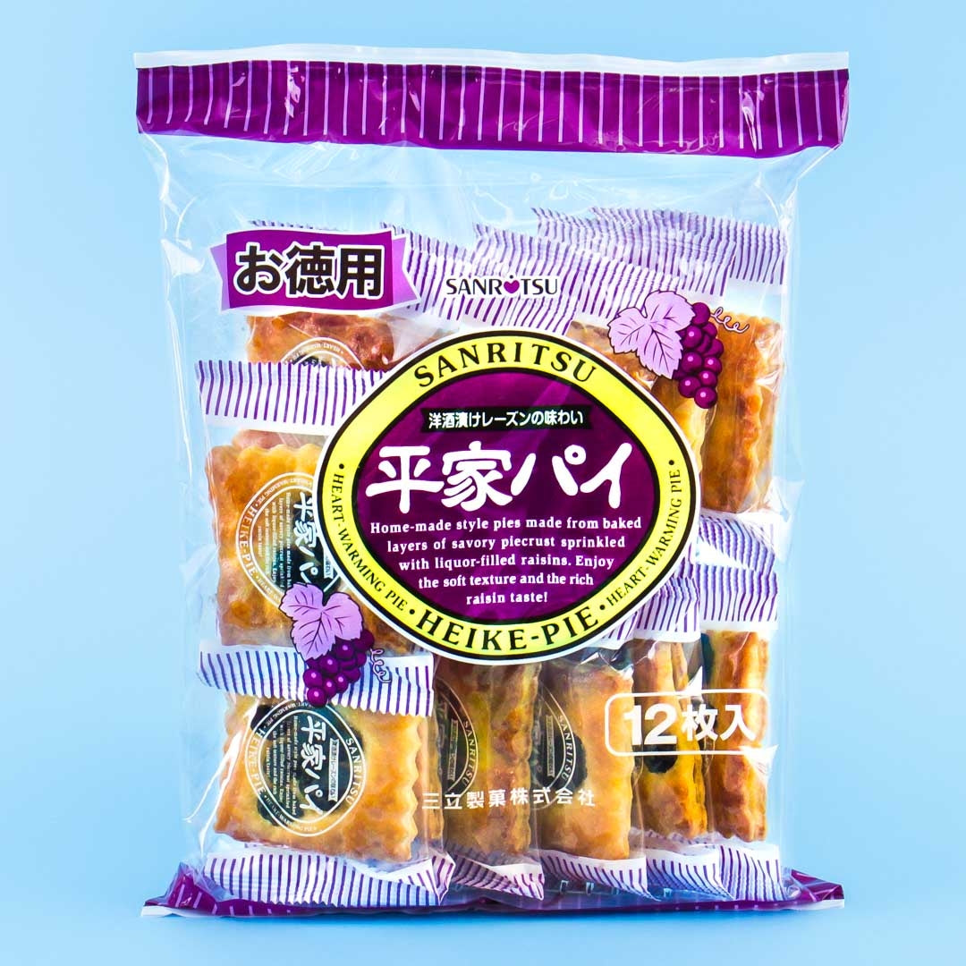 Sanritsu Heike Kuchen Keks Mehrfarbig-Packung – 12 Stück