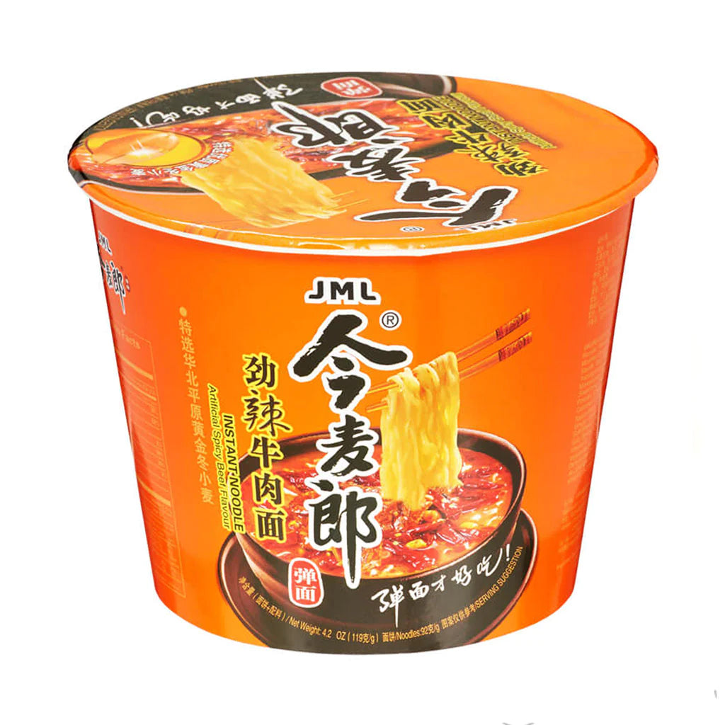 JML Noodle Bowl: scharf Rindfleisch (Deutsche Übersetzung)