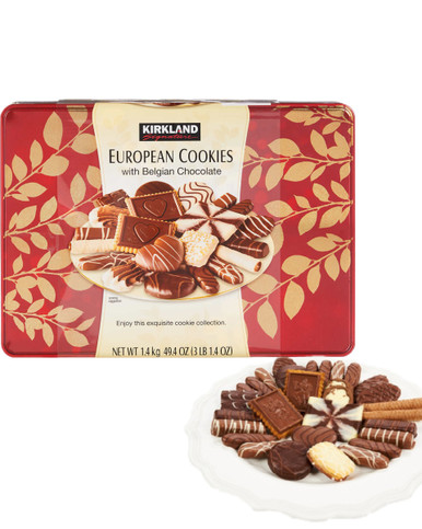Kirkland Europäische Kekse mit belgischer Schokolade, 49,4 oz