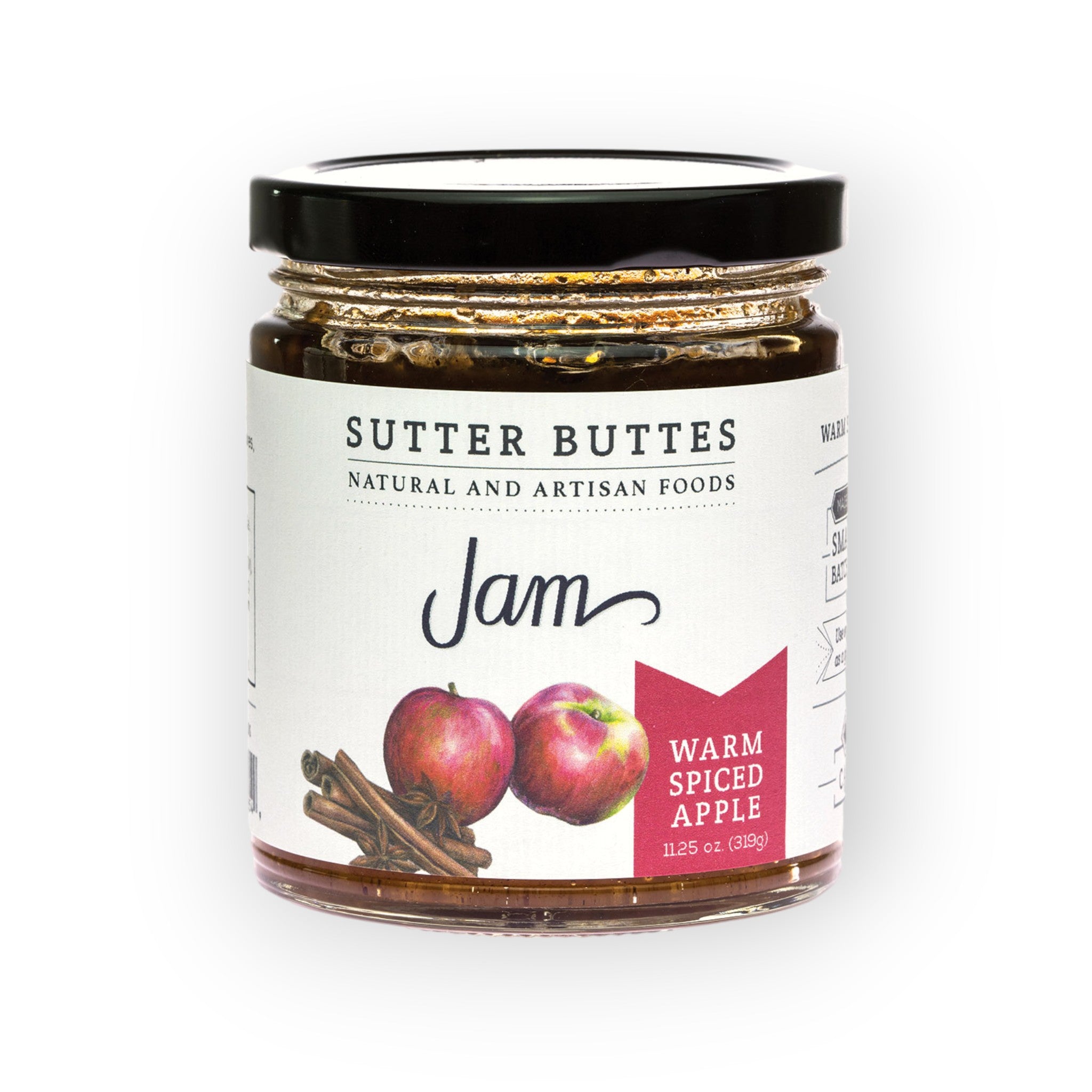 Warm gewürzte Apfel Marmelade