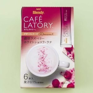 Blendy Cafe Latory Reiche Himbeere Weiße Schokolade Latte