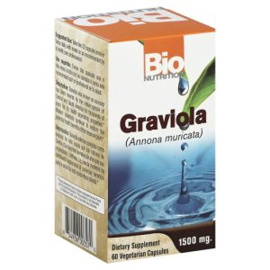 Bio Nutrition – Graviola, 60 pflanzliche Kapseln (Packung mit 1)
