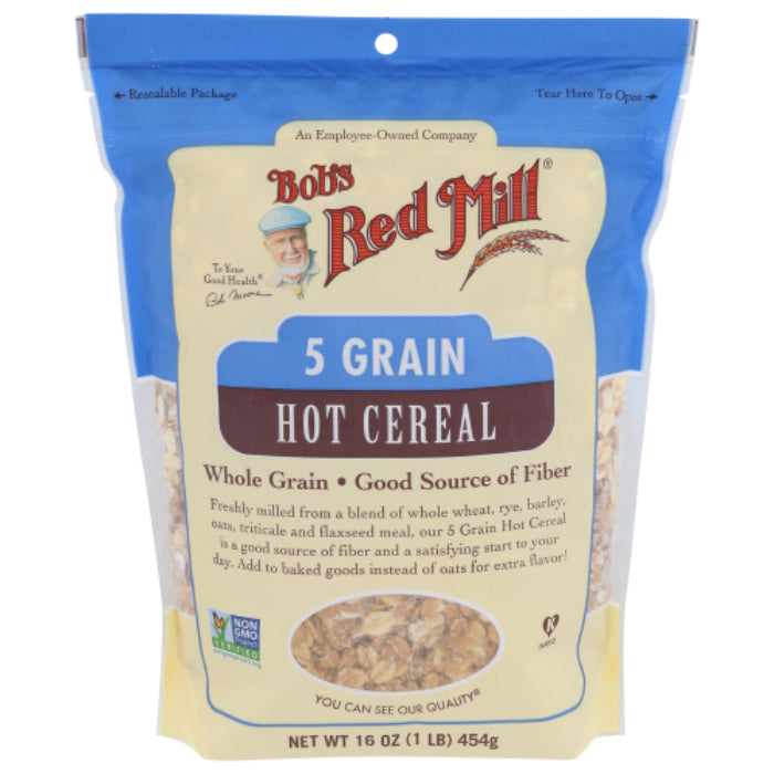 Bob's Red Mill 5 Getreide gerolltes heißes Getreide, 16 OZ – 4er Packung