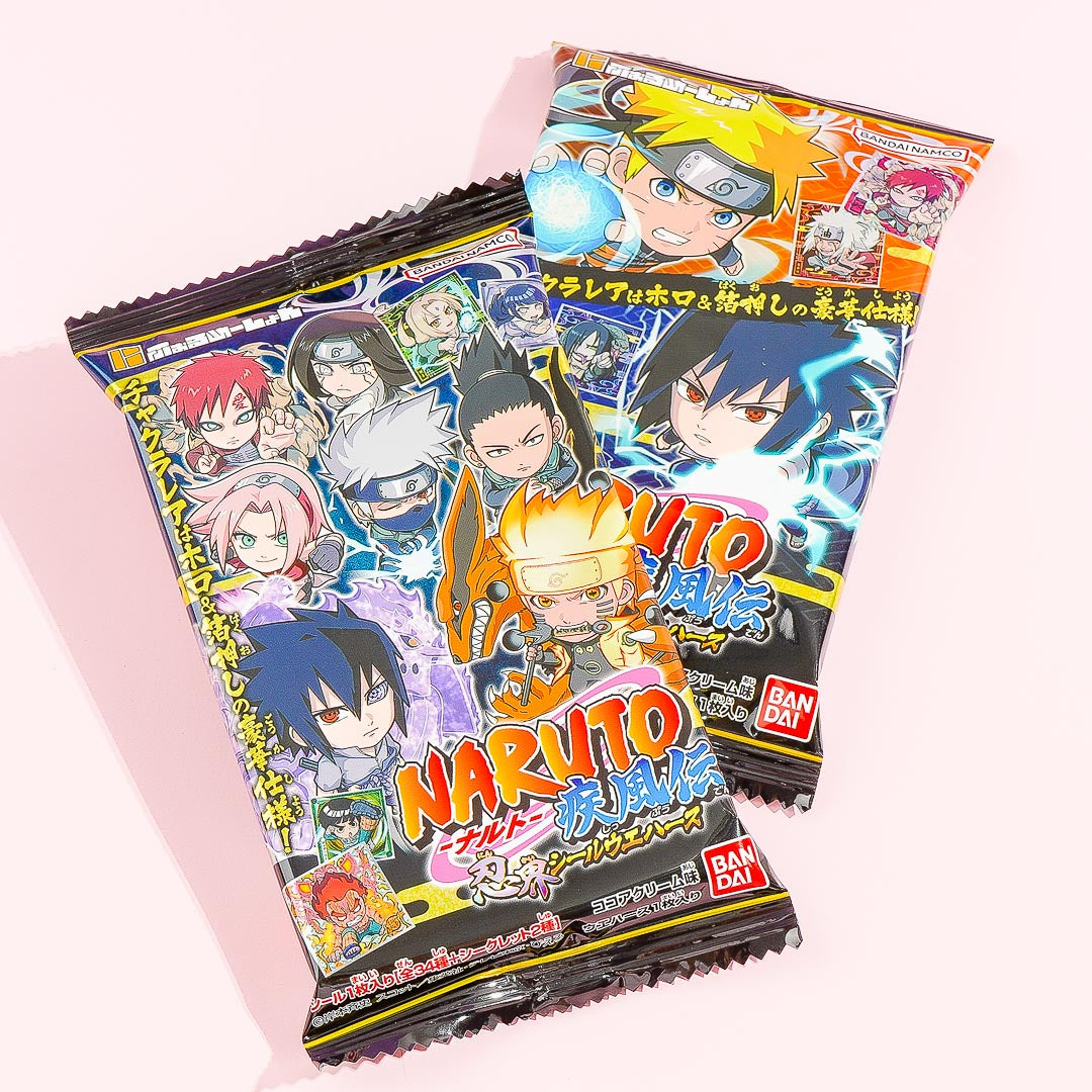 Naruto Shippuden Niformation Waffel & Sticker