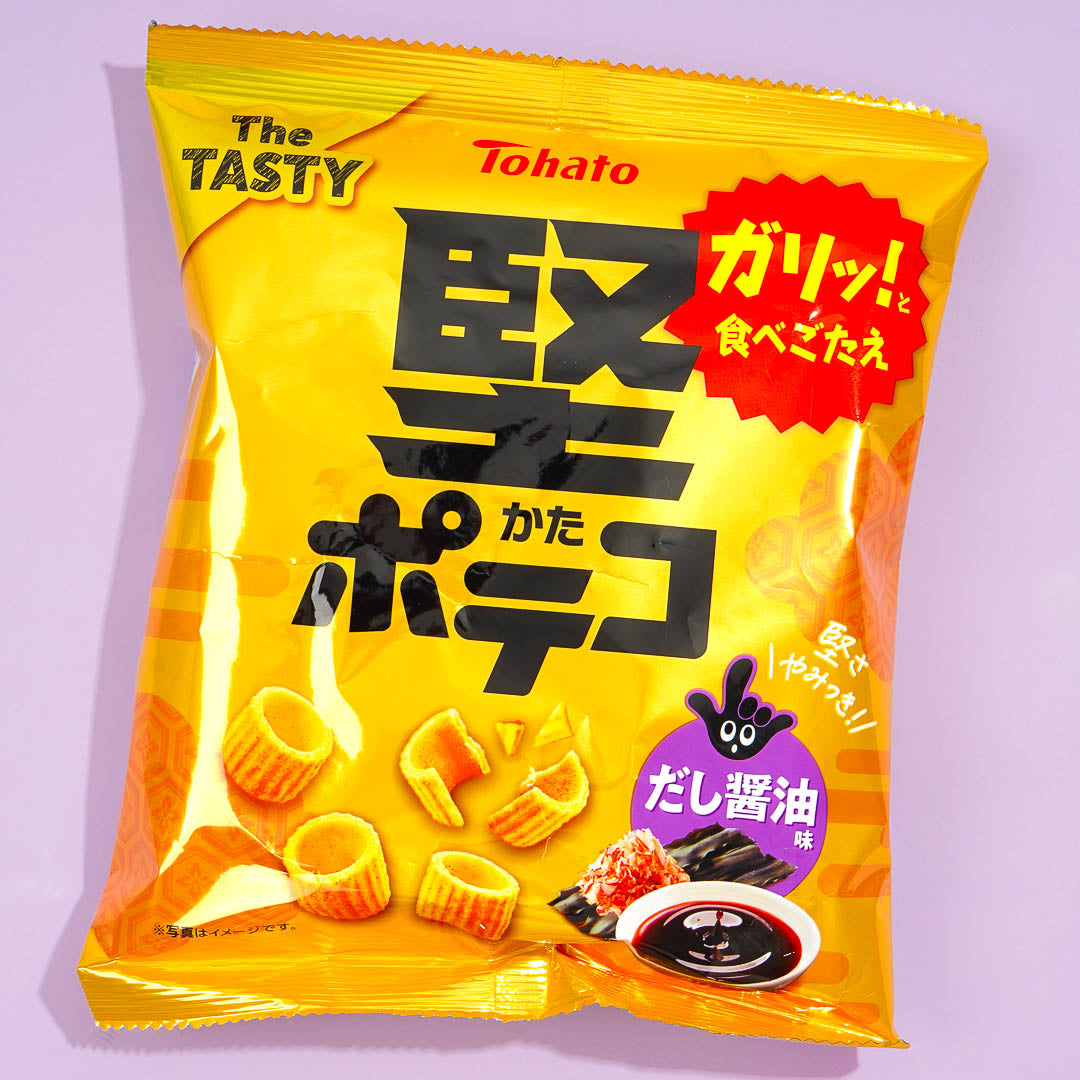 Tohato Harte Kartoffelringe – Dashi Sojasauce