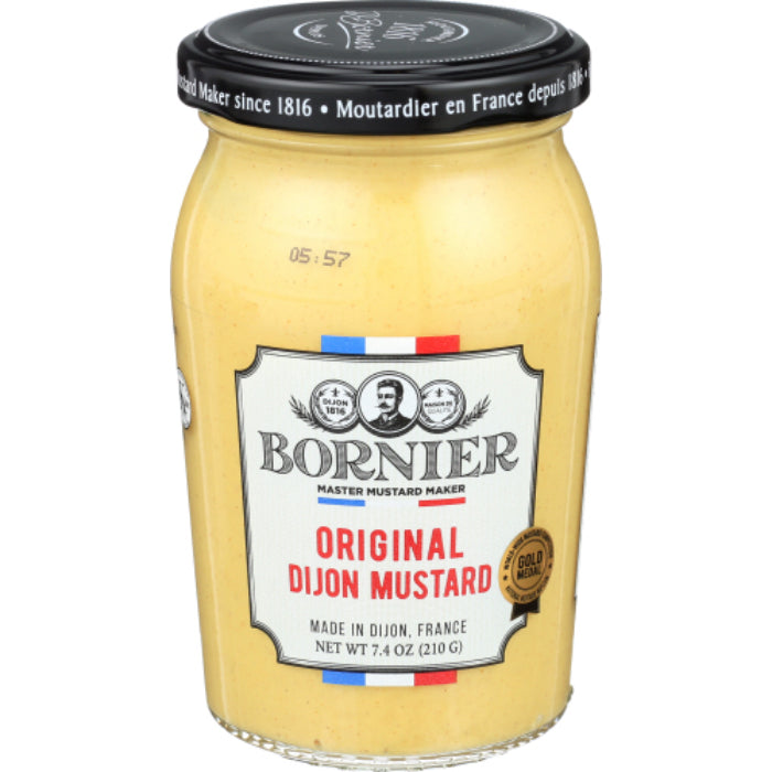 Borner – Dijon Senf, 7,4 oz – Packung mit 6 Stück
