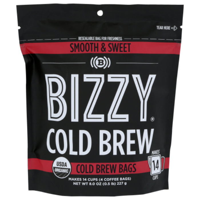 Bizzy Kaffee – Bio-glatt & süß, 8 Unzen (Packung mit 6)