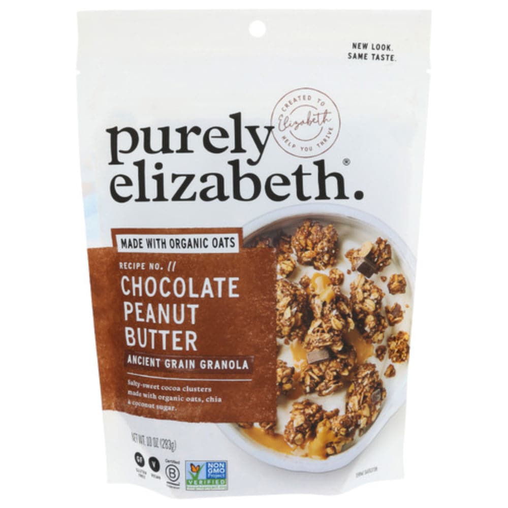 Reine Elizabeth – Schokoladen Erdnussbutter Uralter Korn Granola, 12 O