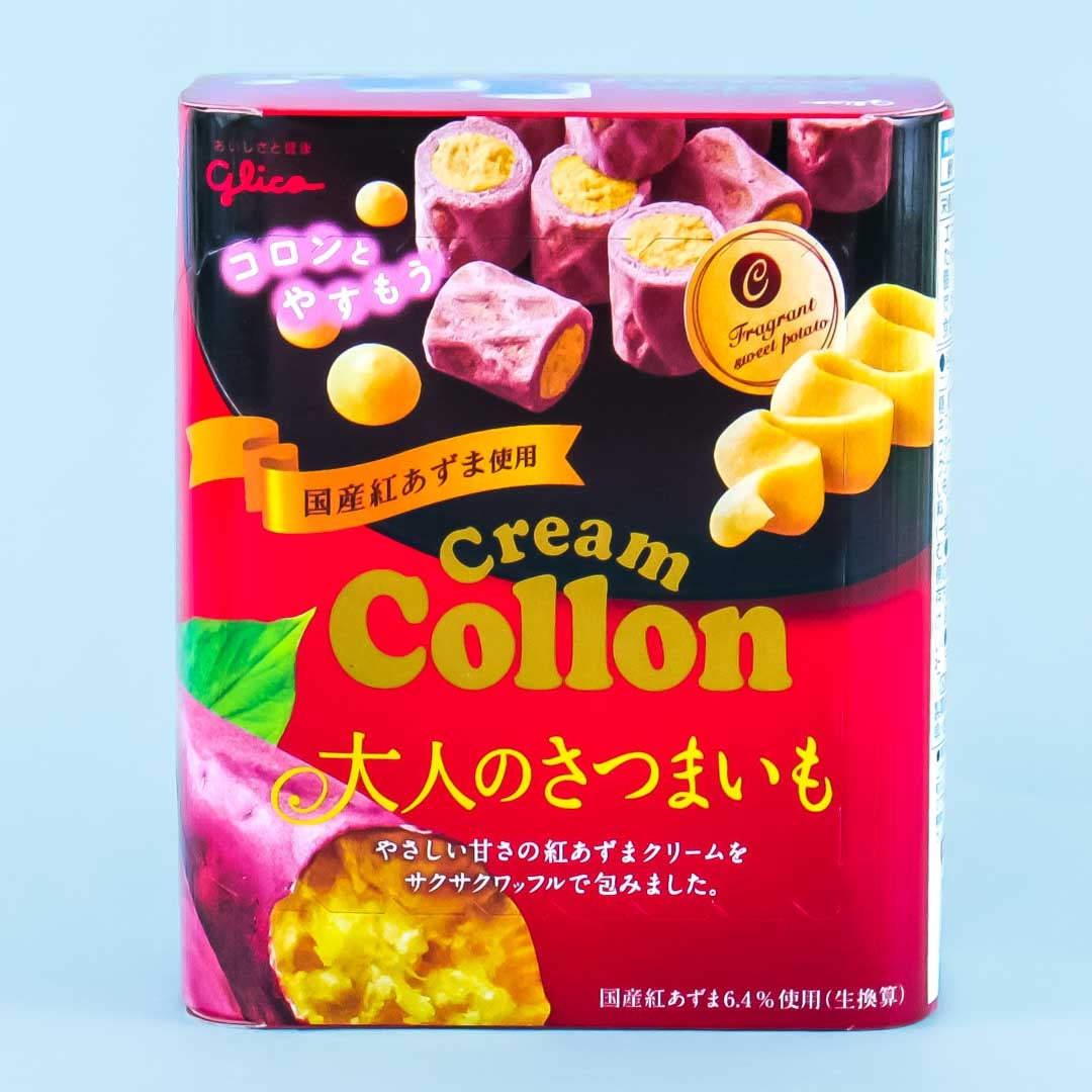 Glico Creme Collon Keks Rolls – Satsumaimo