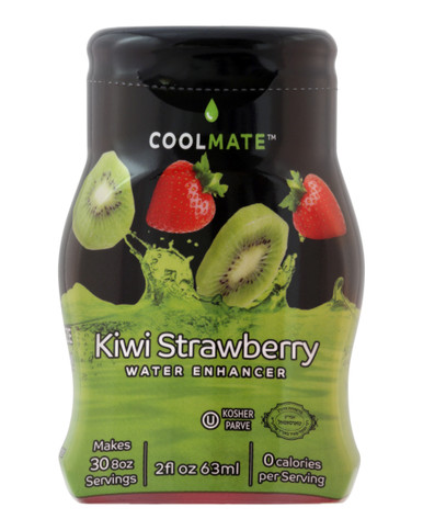 Coolmate Kiwi Erdbeerwasserverstärker, zuckerfrei, 2 Unzen