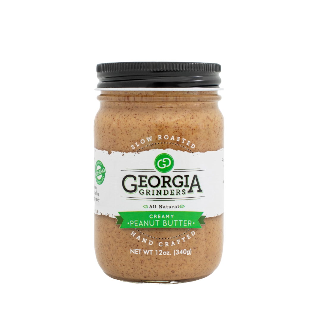 Georgia Grinders Cremige Erdnussbutter Glas – x 12 oz