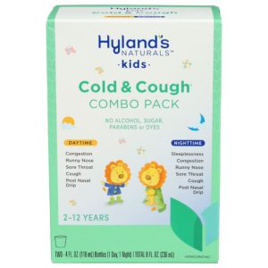 HYLAND – COUGH kalte Dual Pack Kinder 8 Unzen – Packung mit 1