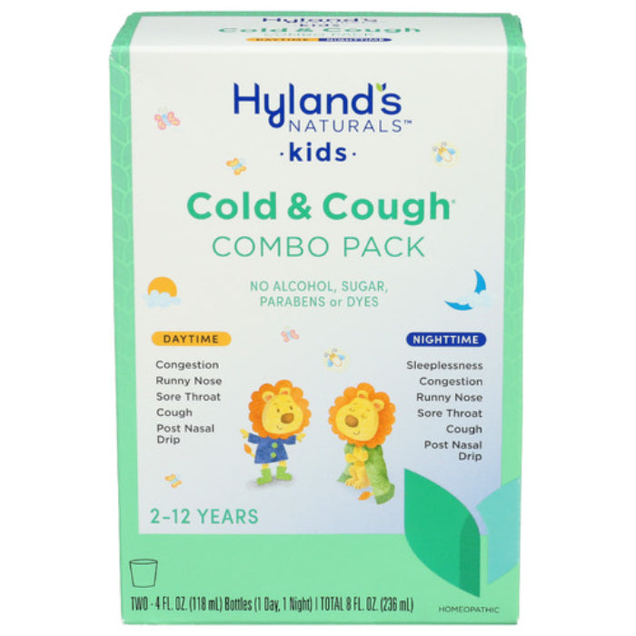 HYLAND – HUST COLD DUAL Packung Kinder 8 OZ – Packung mit 1