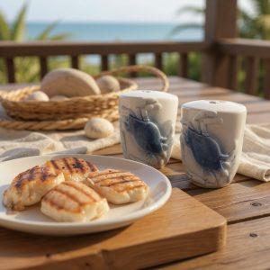 Chesapeake Bay Blaue Krabben Salz & Pfeffer Shaker Set