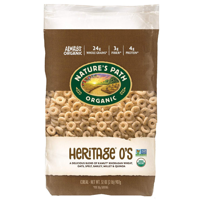 NATURES PATH CEREAL O'S HERITAGE ORG ECO 32 OZ – Packung mit 1 Stück