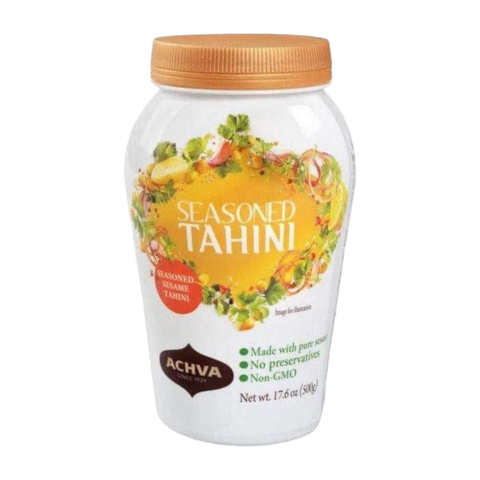 Achva gewürzt Tahini Paste