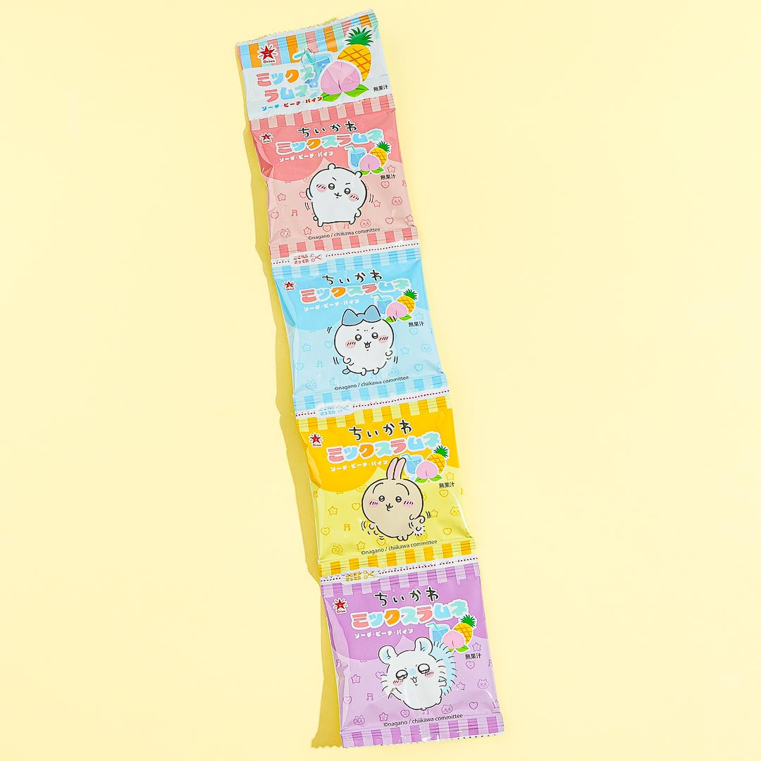 Chiikawa Gemischt Ramune Süßigkeiten Set – 4 Stück