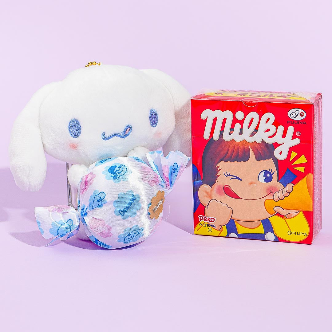 Cinnamoroll Süßigkeiten Plüsch Charm & Milchige Süßigkeiten Set