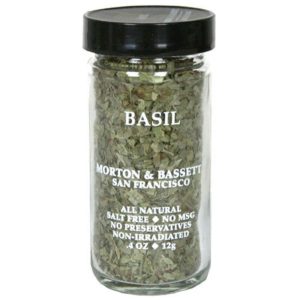 Morton & Bassett Basilikum 0,4 Unzen – Packung mit 3