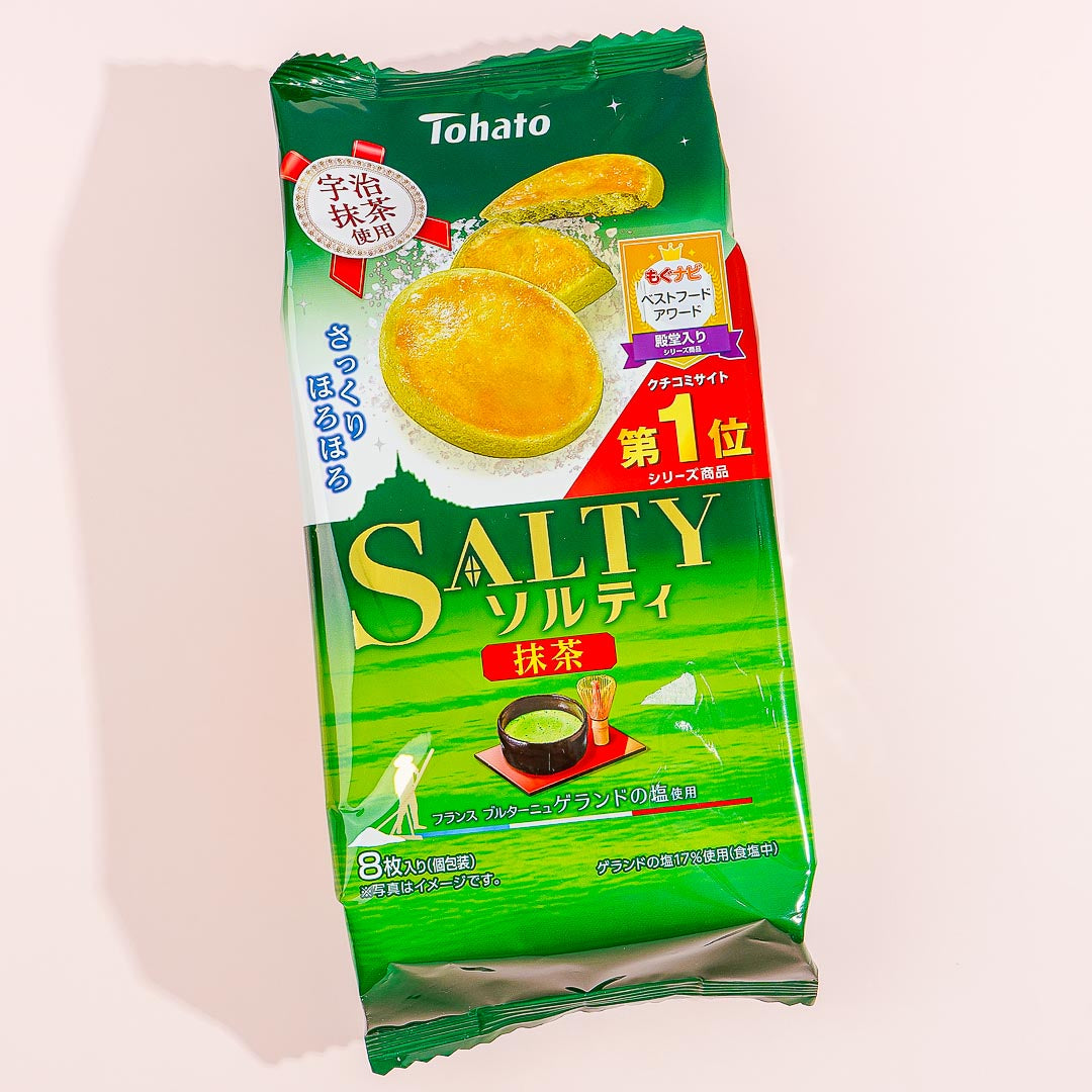 Tohato Salzige Matcha Kekse