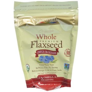 Spectrum Essential – Flaxseed Ganzorg, 15 Unzen – Packung mit 3 Stück