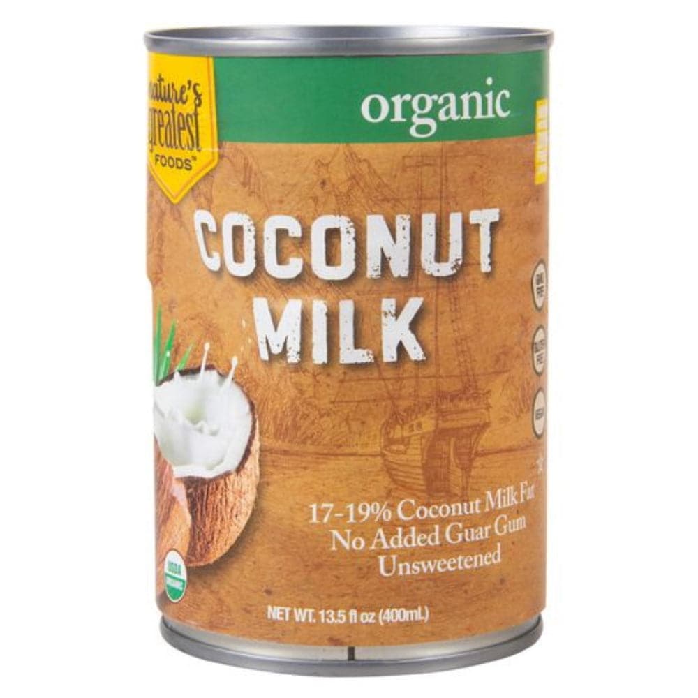 Nature's Greatest – Bio Kokosmilch, 13,5 Oz – Packung mit 12 Stück