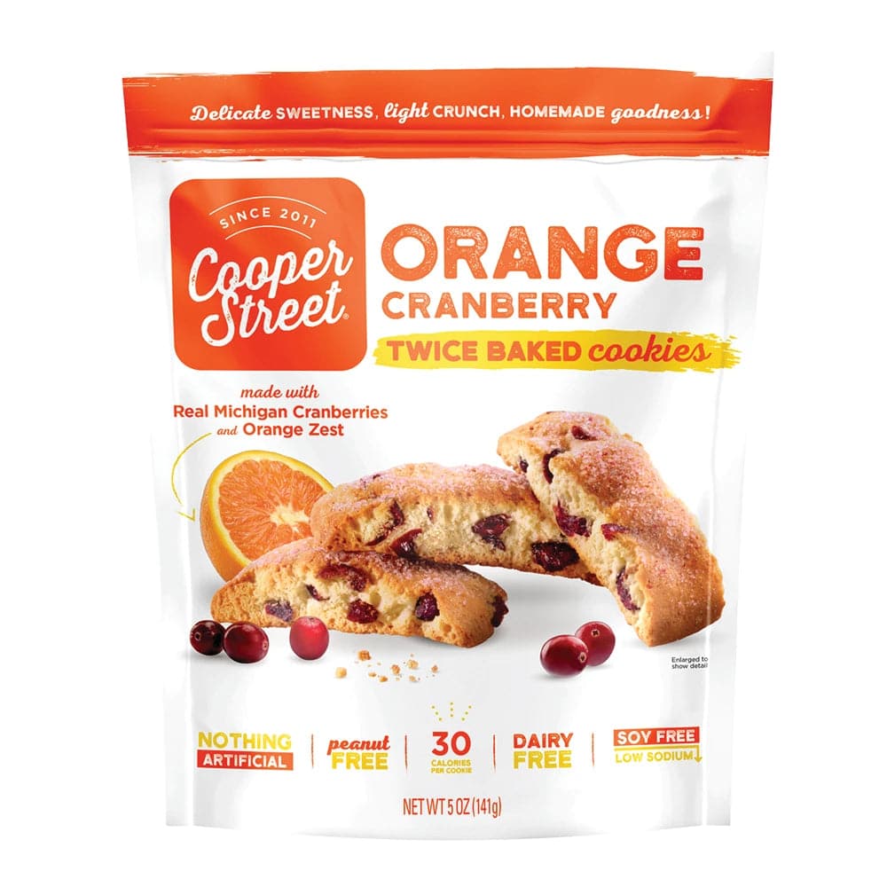 Cooper Street – Orange Cranberry Zweimal gebackene Kekse, 5 Oz